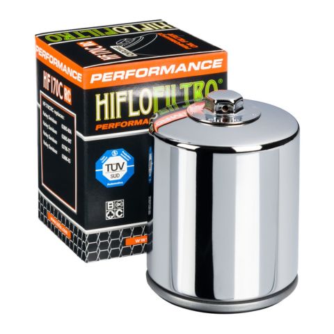 Filtro Olio Hiflo Hf170crc Racing 883 Cromato