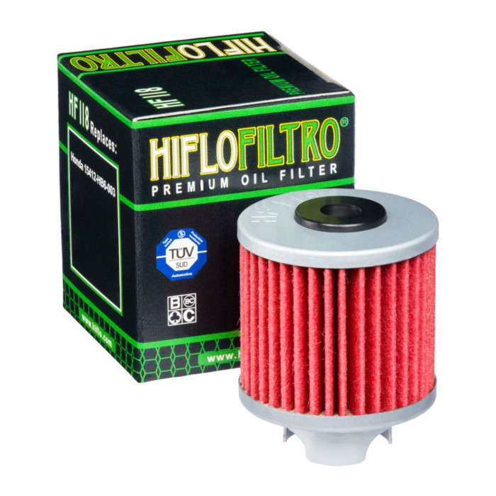 Filtro Olio Hiflo Hf118 Honda Trx125