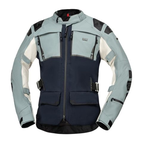 Giacca Con Membrana Laminata Ixs Tourster-stx 2.0 Blu Scuro-grigio