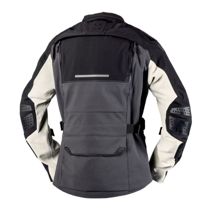 Giacca Con Membrana Laminata Ixs Tourster-stx 2.0 Grigio Scuro-nero-gr