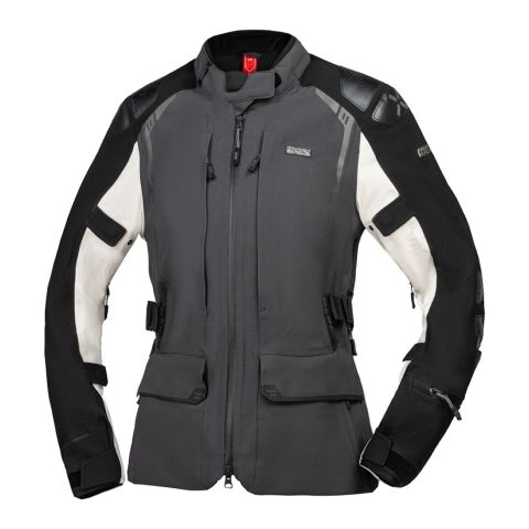 Giacca Donna Con Membrana Laminata Ixs Tourster-stx 2.0 Nero-grigio