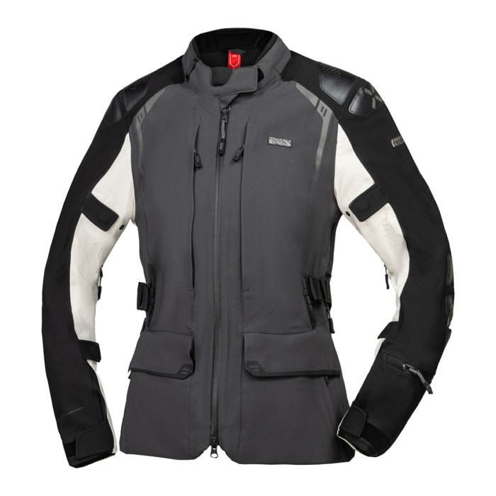 Giacca Donna Con Membrana Laminata Ixs Tourster-stx 2.0 Nero-grigio