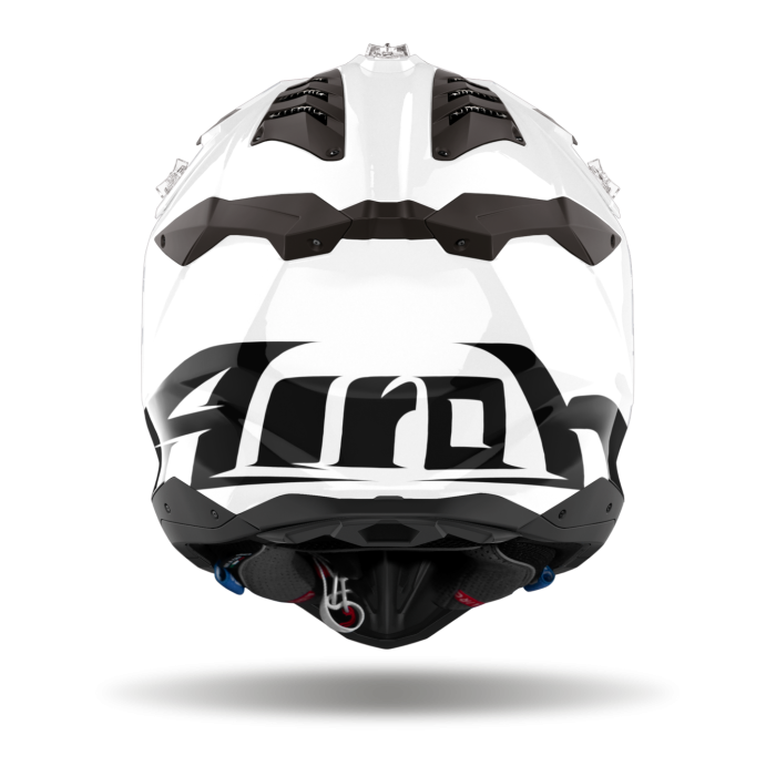 Casco AirohAviator 3 Fim Color White Gloss