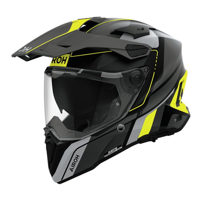 Casco AirohCommander 2 Skip Yellow Matt
