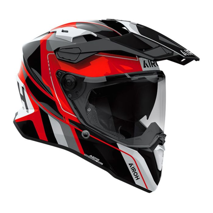 Casco AirohCommander 2 Skip Red Gloss