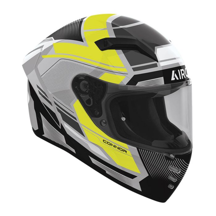 Casco AirohConnor Ego Yellow Gloss