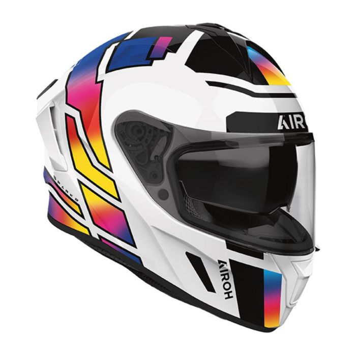 Casco AirohSpark 2 Lively Rainbow Gloss