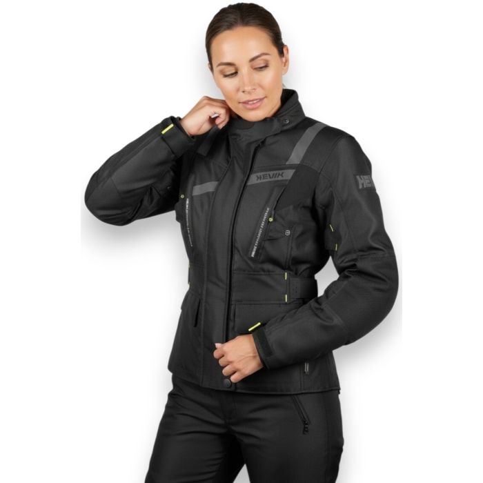 Stelvio Lady Hevik jacket with black protections