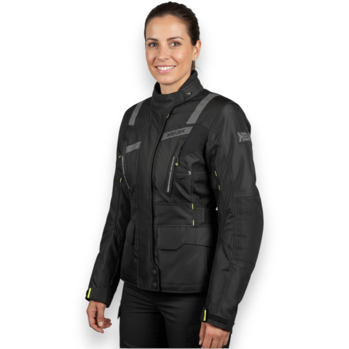 Veste Stelvio Lady Hevik avec protections noires