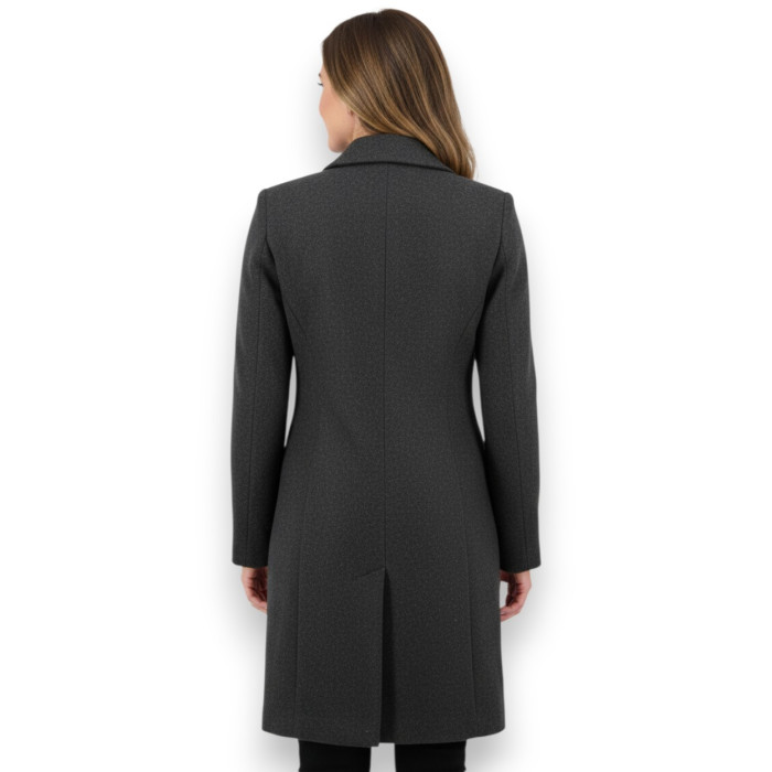 Cappotto Donna Elegante Impermeabile Tucanourbano Carmen Nero