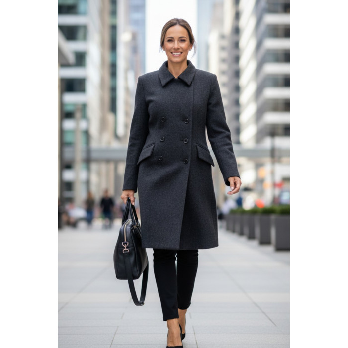 Women's Elegant Waterproof Coat Tucanourbano Carmen Black