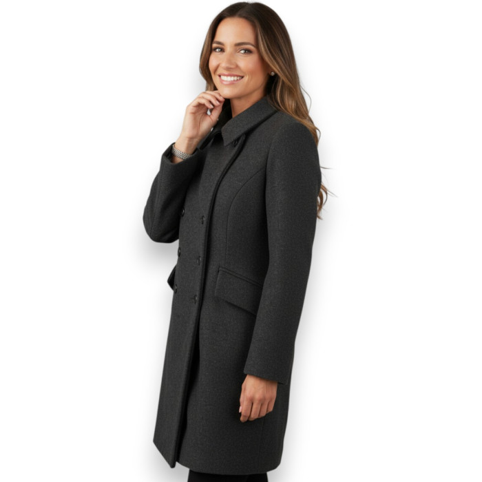 Manteau imperméable élégant pour femmes Tucanourbano Carmen Black
