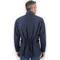 Warme und wasserdichte Ixs Longtailjacke blau