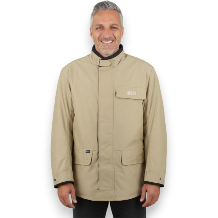 Chaqueta con protecciones Ixs City beige