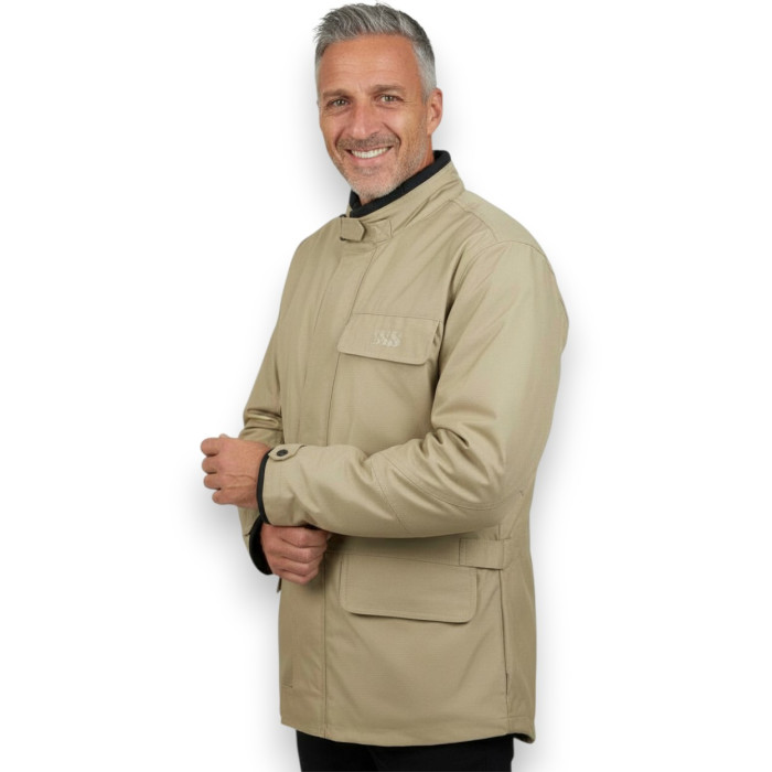 Jacke mit Protektoren Ixs City beige