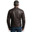 Veste en cuir Ixs Eliott Brown
