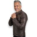 Leather Jacket Ixs Eliott Brown