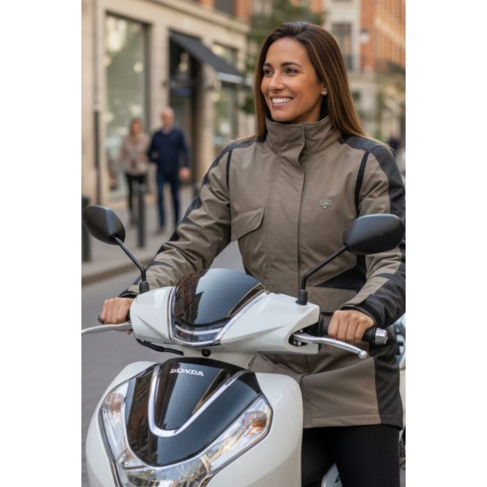 7/8 Women's Technical Jacket Axo Mod York Beige Fant