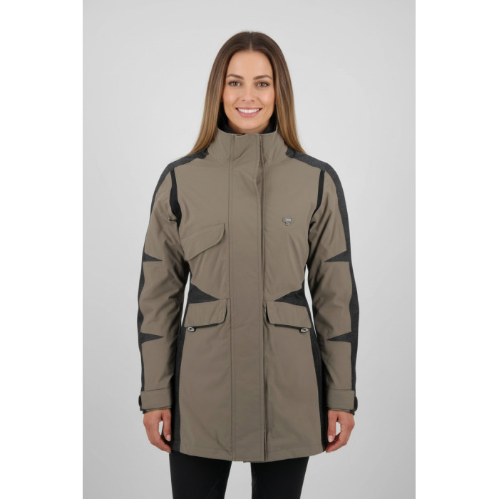 7/8 Damen Technische Jacke Axo Mod York Beige Fant