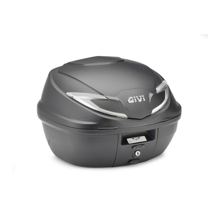 Bauletto Monolock 39l Nero Cattacchi Argento Givi B39nt