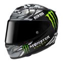 Casco Integrale Hjc Rpha12 Quartararo Replica Mc5 Black