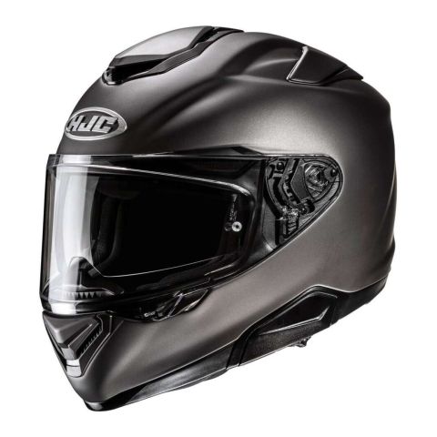 Casco Integrale Hjc Rpha72 Solid Semi Flat Titanium