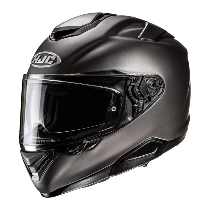 Casco Integrale Hjc Rpha72 Solid Semi Flat Titanium