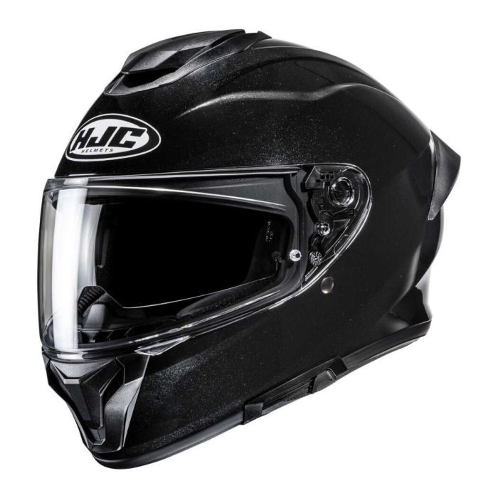 Casco Integrale Hjc C71 Solid Metal Black