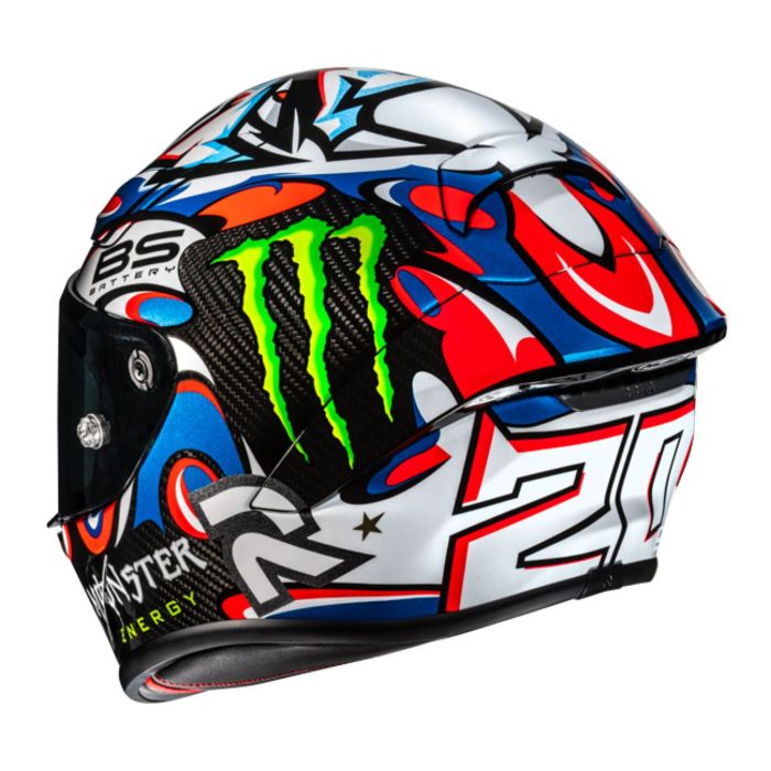 Casco Integrale Hjc Rpha1 V2 Carbon Quartararo Le Mans 3 Mc21