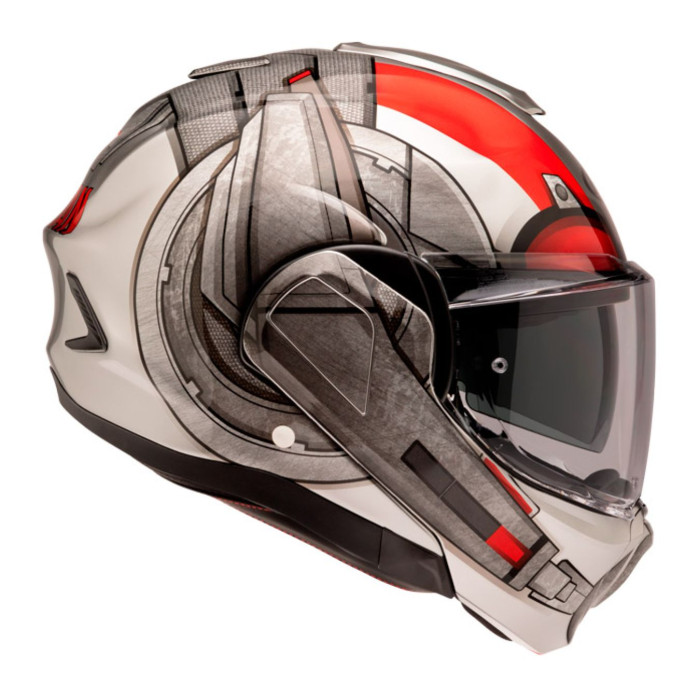 Casco Modulare Hjc F100 Antman Marvel Mc1