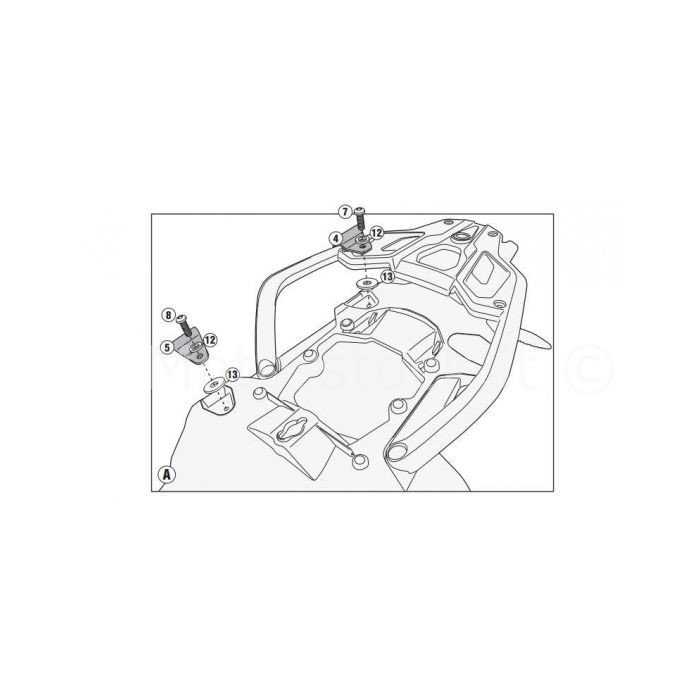 GIPLR5108KIT.jpg| GIVI PLR5108KIT KIT PLR5108 - PARACALORE