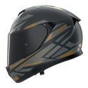 Casco Integrale X-liteX-904 Ultra Carbon Rombo Antracite Oro