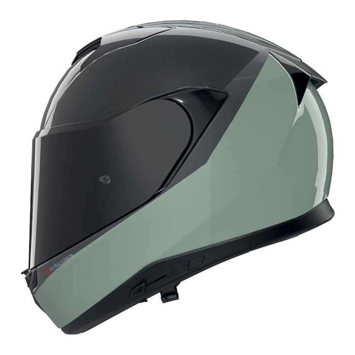Casco Integrale X-liteX-904 Ultra Carbon Verniciatura Speciale Verde Grigio Antraci