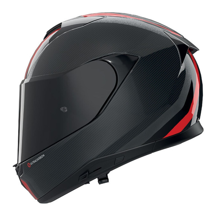 Casco Integrale X-lite X-904 Ultra Carbon Gemini Nero Rosso Antracite