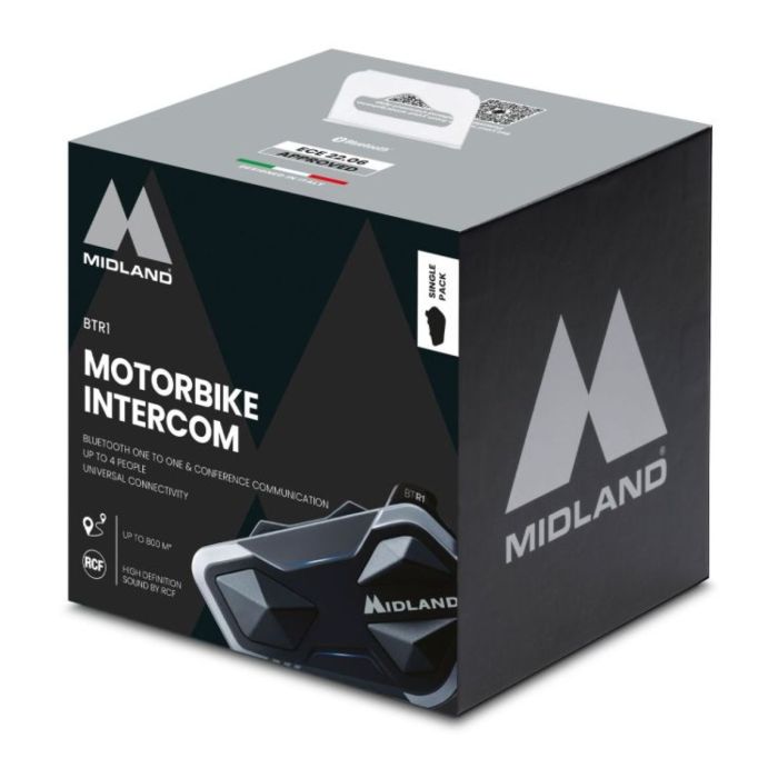 Midland Interfono Bt R1 Singolo