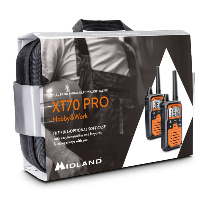 Midland Xt70 Pro Hobby & Work Doppio Walkie Talkie