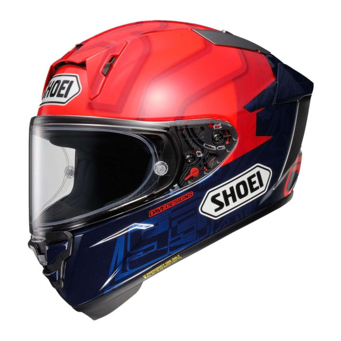 Casco Shoei X-spr Pro Marquez 7 Tc1 Rosso Blu