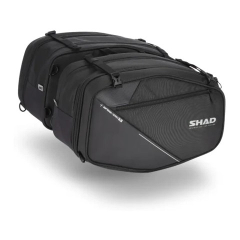 Shad SL58 Coppia Borse Laterali 24Lt. Espandibili