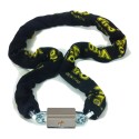 Catena Viro Con Lucchetto Maglia Nera 8mm X 150cm Forniti Separatamente