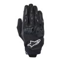 Guanti Moto In Pelle Alpinestars Sp X 7 Black White