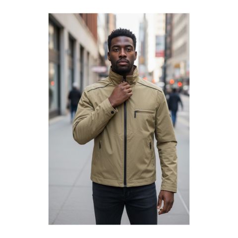 Oj Star Jacke 4 Seasons wird zu einer beigen Weste