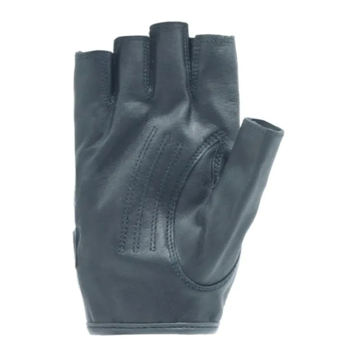 Mezzi Guanti In Pelle Oj Fresh Nero