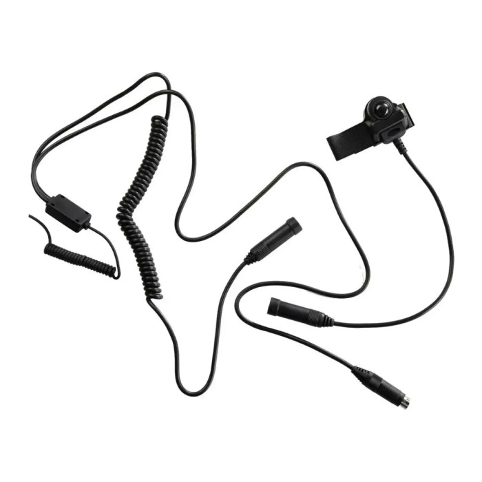 Midland Bhs 300 N Adattatore 2 Pin Mike / Auricolare Casco