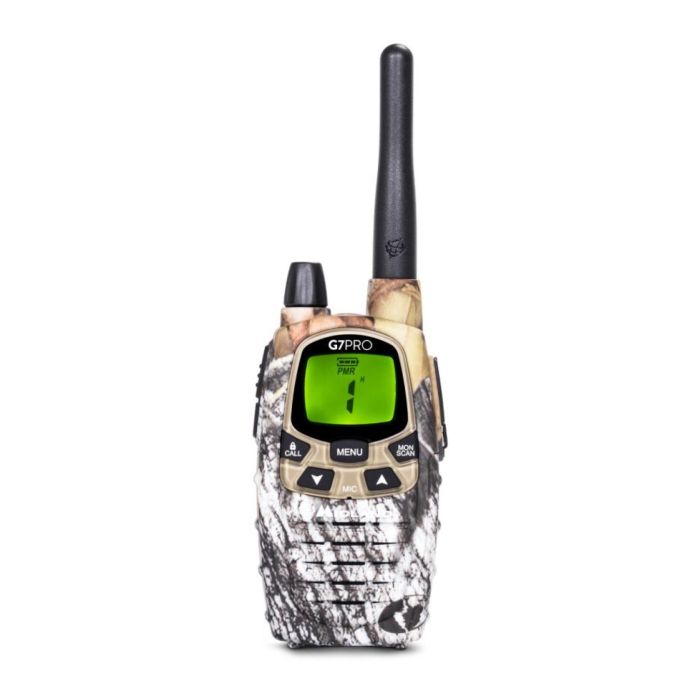 Midland G7pro Mimetica 1radio+1caricatore Muro+4 Batterie 1800mah