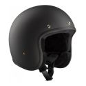 Bandit casque Jet approuvé petite coque!!! Noir mat