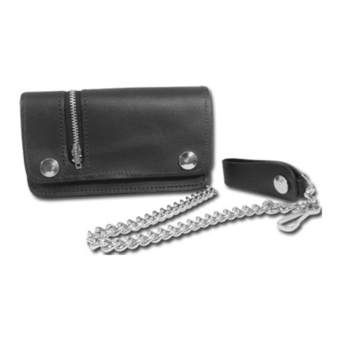 Amigaz Leather Wallet with Chain