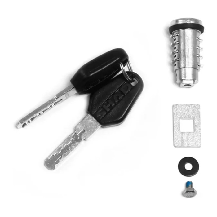 Kit Cilindro E Chiave Serratura Shad Per Bauletto Terra