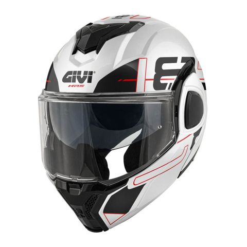 Casco GiviReversibile X36 Vertigo Bianco Nero Rosso