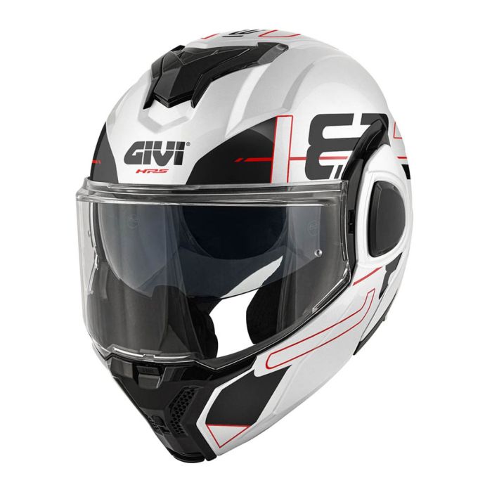 Casco GiviReversibile X36 Vertigo Bianco Nero Rosso