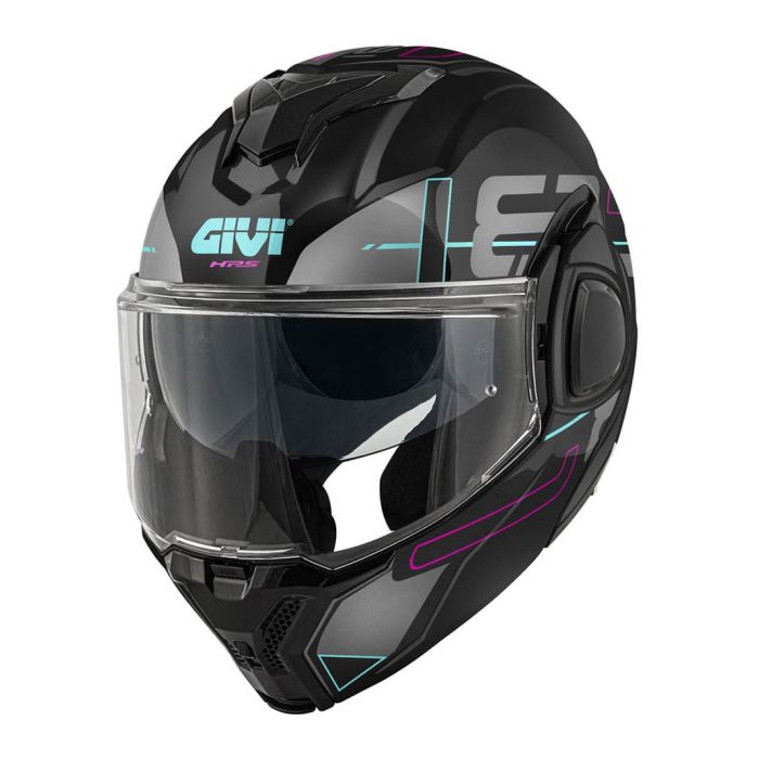 Casco GiviReversibile X36 Vertigo Nero Fucsia